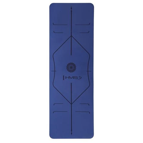 ⁨YM10 TPE YOGA MAT DARK BLUE HMS⁩ at Wasserman.eu