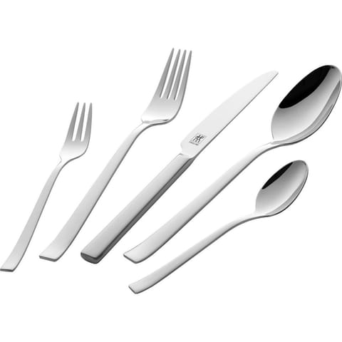 ⁨matte cutlery set (30 pieces)⁩ at Wasserman.eu