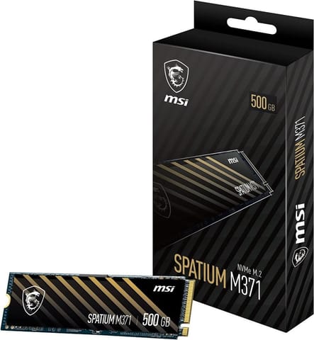 ⁨SSD M.2 2280 500GB SPATIUM/M371 S78-440K160-P83 MSI⁩ w sklepie Wasserman.eu