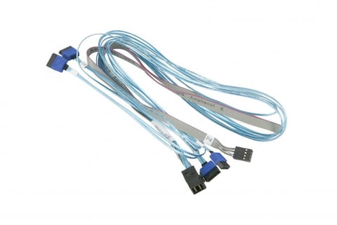 ⁨Supermicro CBL-SAST-0699 SATA cable 90 m Blue, Grey⁩ at Wasserman.eu