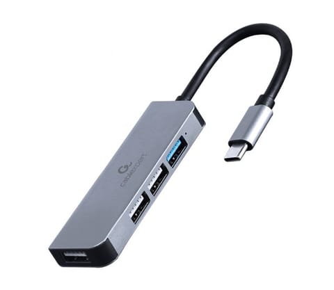 ⁨Hub 4-portowy USB-C, 3xUSB 2.0, USB 3.1⁩ w sklepie Wasserman.eu