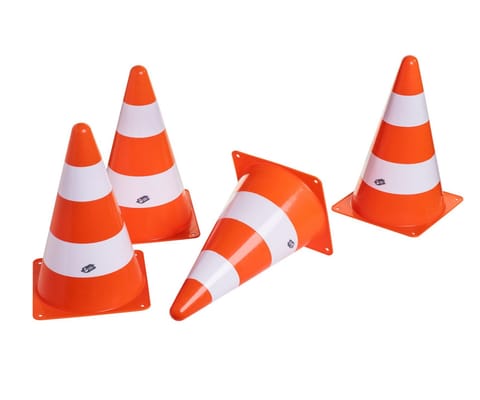 ⁨Rolly Toys 409495 Pachołki 4szt.⁩ w sklepie Wasserman.eu