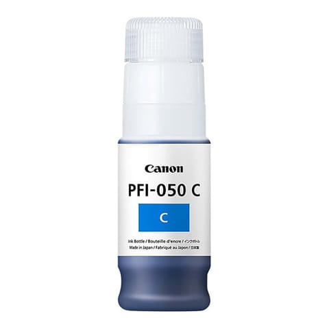 ⁨Canon oryginalna butelka ink / tusz PFI-050 C, 5699C001, cyan, 70ml⁩ w sklepie Wasserman.eu