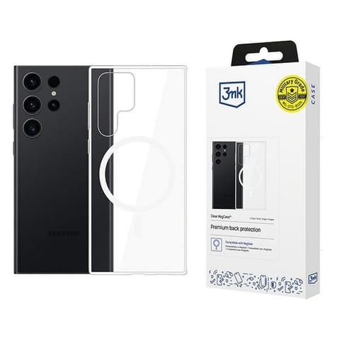 ⁨3MK Clear MagCase Sam S23 Ultra⁩ w sklepie Wasserman.eu
