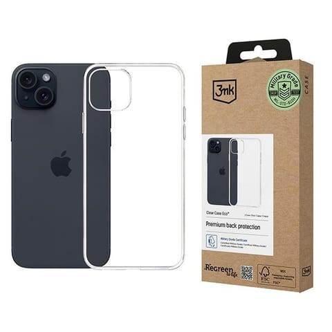 ⁨3MK ClearCase Eco iPhone 15 GRS CU 1304127⁩ w sklepie Wasserman.eu