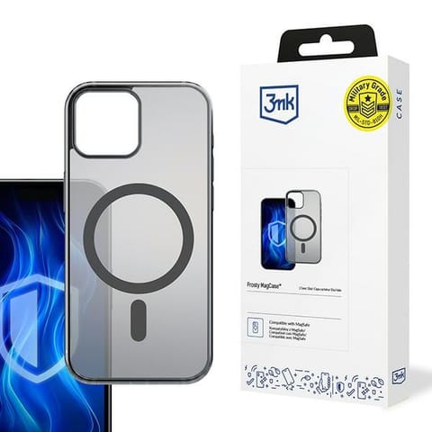 3MK Frosty MagCase iPhone 12 Pro Maxczarny/black w sklepie Wasserman.eu