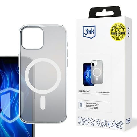 3MK Frosty MagCase iPhone 15 Plus biały/white w sklepie Wasserman.eu