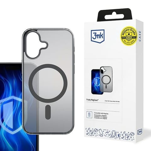 3MK Frosty MagCase iPhone 16 czarny/black w sklepie Wasserman.eu