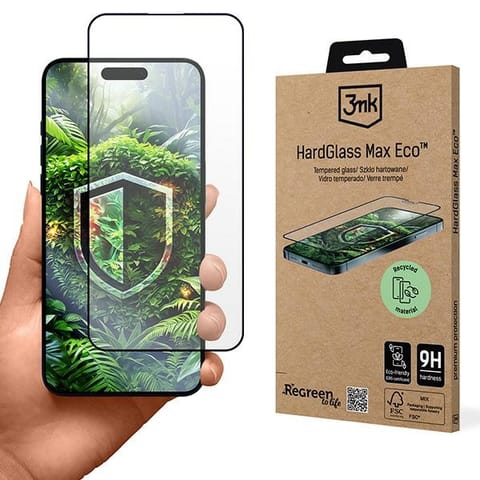 ⁨3MK HardGlass Max Eco iPhone 15/16 GRS CU 1304127⁩ w sklepie Wasserman.eu