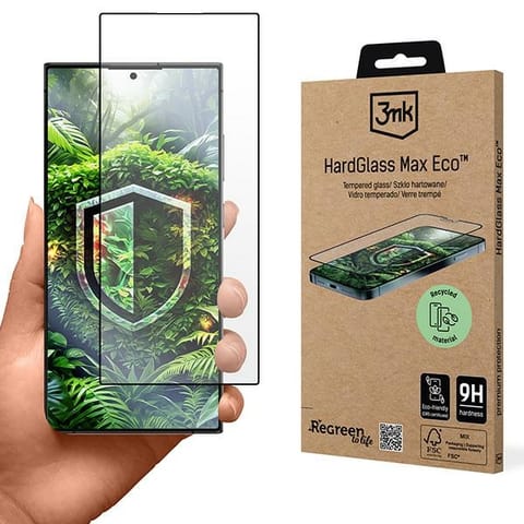 ⁨3MK HardGlass Max Eco Sam S24 Ultra GRS CU 1304127⁩ w sklepie Wasserman.eu