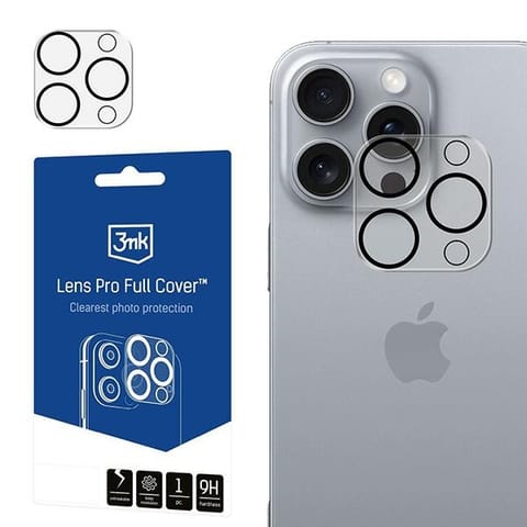 ⁨3MK Lens Pro Full Cover iPhone 16 Pro/ 16 Pro Max⁩ w sklepie Wasserman.eu