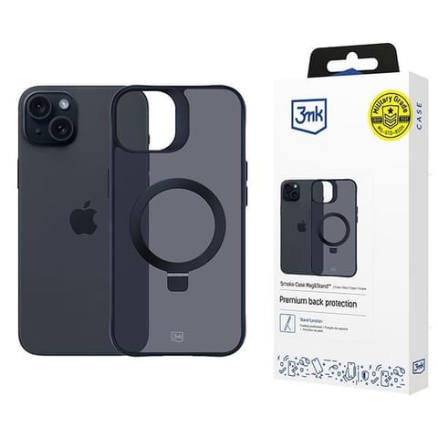 3MK Smoke Case iPhone 15 Magsafe & Stand w sklepie Wasserman.eu