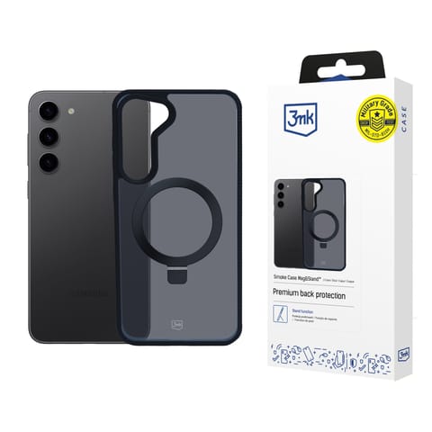 ⁨3MK Smoke Case Sam S24 Plus + Magsafe & Stand⁩ w sklepie Wasserman.eu