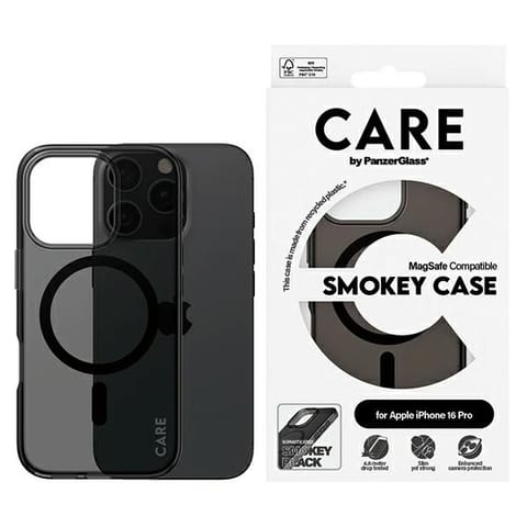 ⁨CARE by PanzerGlass Flagship Case iPhone 16 Pro 6.3"" dymny/smokey MagSafe 1350⁩ w sklepie Wasserman.eu