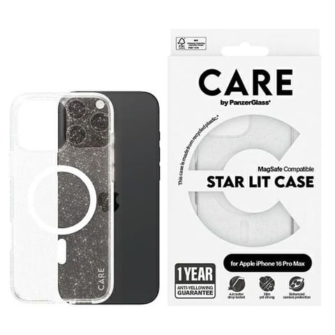 ⁨CARE by PanzerGlass Flagship Case Urban Combat Star Lit w. White MagSafe iPhone 16 Pro Max | CARE⁩ w sklepie Wasserman.eu