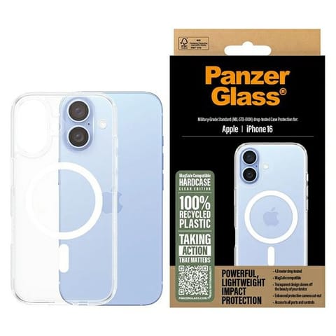 ⁨PanzerGlass HardCase iPhone 16 6.1"biały/white MagSafe 1291⁩ w sklepie Wasserman.eu