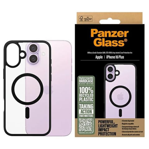 PanzerGlass HardCase iPhone 16 Plus 6.7"czarny/black MagSafe 1303 w sklepie Wasserman.eu