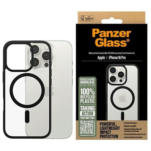 PanzerGlass HardCase iPhone 16 Pro 6.3"czarny/black MagSafe 1302 w sklepie Wasserman.eu