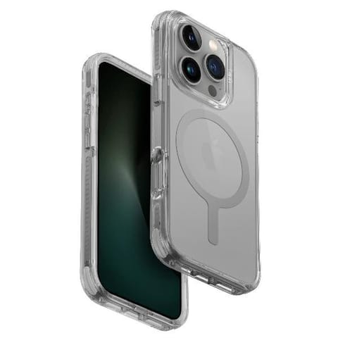 ⁨UNIQ etui Combat iPhone 16 Pro Max 6.9" Magclick Charging szary/stone grey⁩ w sklepie Wasserman.eu