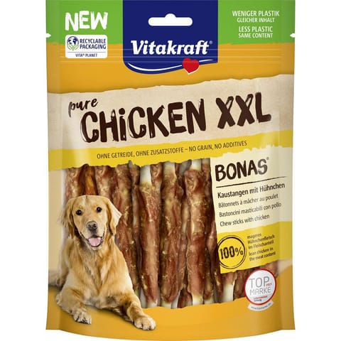 ⁨VITAKRAFT CHICKEN Bonas kości z kurczakiem XXL przysmak dla psa 250g⁩ w sklepie Wasserman.eu