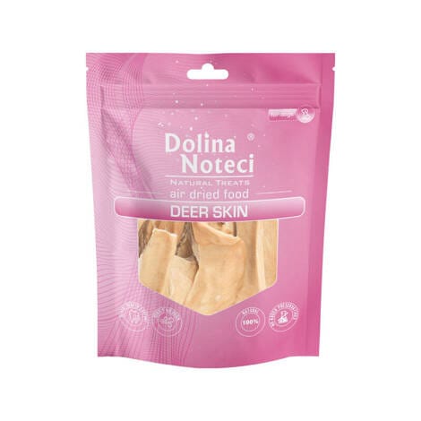 ⁨DOLINA NOTECI Natural Treats Skóra jelenia dla psa 150g⁩ w sklepie Wasserman.eu