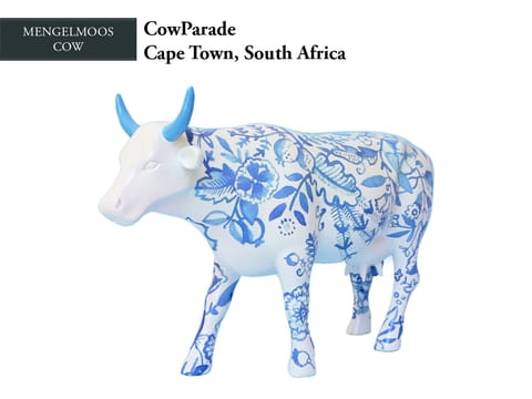 ⁨CowParade, Cope Town, Mengelmoos, autor: Michael Chandler⁩ w sklepie Wasserman.eu