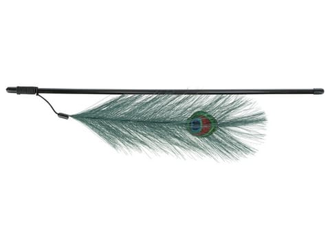 ⁨Trixie Wędka dla kota z pawim piórem 47cm [4509]⁩ w sklepie Wasserman.eu