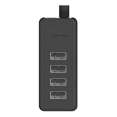 Adapter Hub Orico W5P-100 USB do 4x USB 2.0 (czarny) w sklepie Wasserman.eu