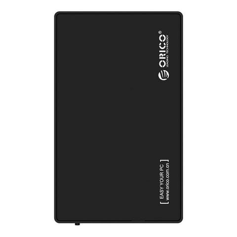 ⁨Obudowa dysku Orico 3588 HDD/SSD 3,5", 5Gbps, USB-A do USB-B (czarna)⁩ w sklepie Wasserman.eu