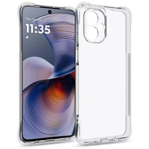 ⁨Etui ochronne FlexAir Pro do Motorola Moto G55 5G Clear⁩ w sklepie Wasserman.eu