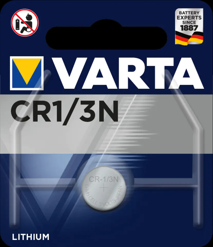 ⁨LITHIUM BATTERY 3V VARTA 1pcs⁩ at Wasserman.eu