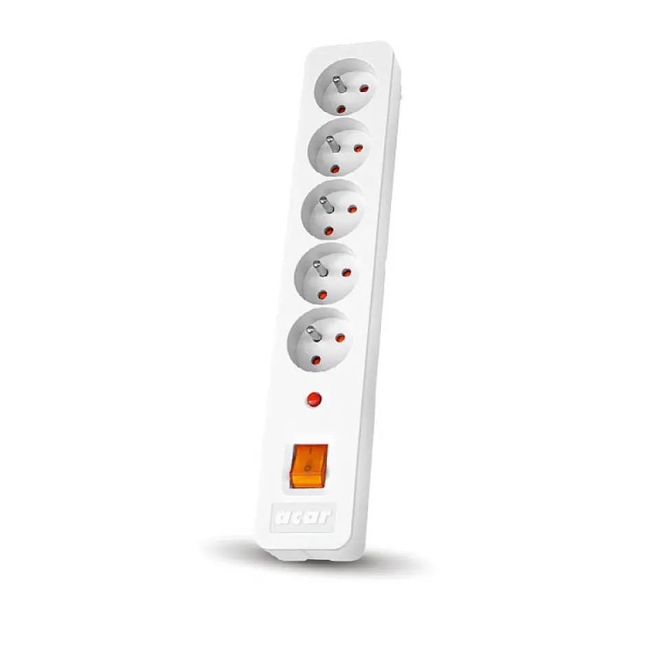 ⁨ACAR X5 SURGE PROTECTOR WHITE 1,5M⁩ at Wasserman.eu