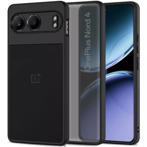 ⁨Etui ochronne na telefon Magmat do OnePlus Nord 4 Matte Black⁩ w sklepie Wasserman.eu