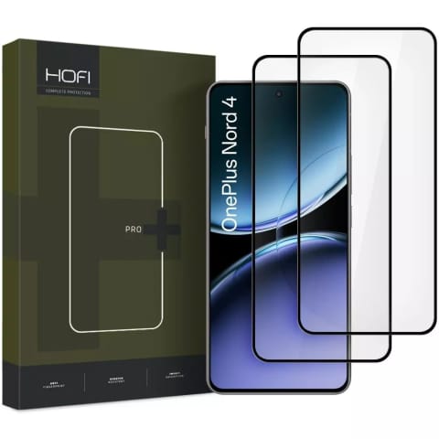 ⁨Szkło Hartowane Hofi Glass Pro+ 2-Pack do OnePlus Nord 4 Black⁩ w sklepie Wasserman.eu