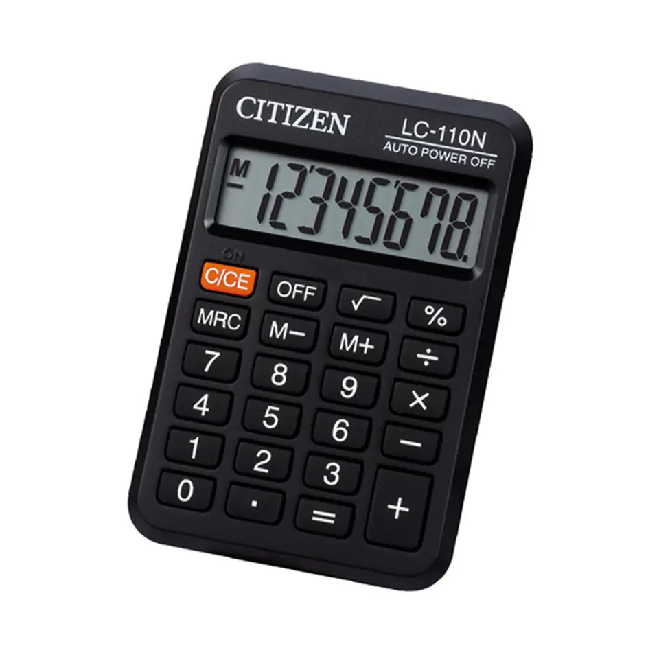 ⁨POCKET CALCULATOR LC110NR Citizen⁩ at Wasserman.eu