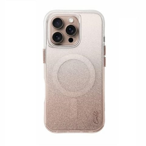 ⁨UNIQ etui Coehl Lumino iPhone 16 Pro 6.3" Magnetic Charging różowo złoty/rose gold⁩ w sklepie Wasserman.eu