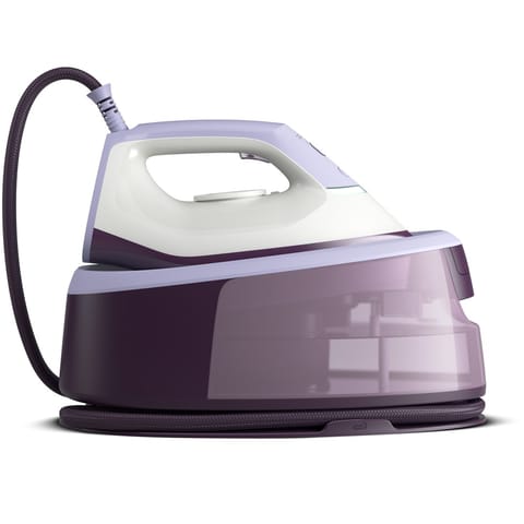 ⁨Philips 3000 series PSG3000/30 steam ironing station 2400 W 1.4 L Ceramic soleplate Purple, White⁩ at Wasserman.eu