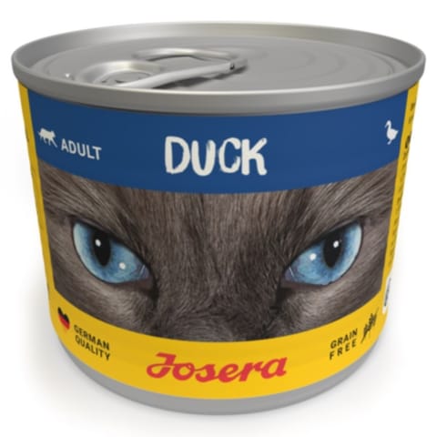 ⁨Josera Cat kaczka puszka dla kotów 200g⁩ w sklepie Wasserman.eu