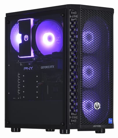 ⁨Actina 5901443387527 PC AMD Ryzen™ 5 5600 16 GB DDR4-SDRAM 1 TB SSD NVIDIA GeForce RTX 4060 Midi Tower Black⁩ at Wasserman.eu