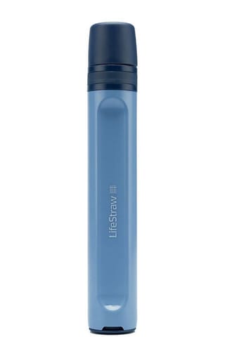 ⁨Peak personal-mountain blue LIFESTRAW filter⁩ at Wasserman.eu