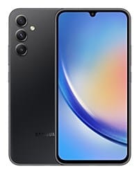 Samsung Galaxy A34 5G SM-A346B/DSN 16.8 cm (6.6") Hybrid Dual SIM Android 13 USB Type-C 6 GB 128 GB 5000 mAh Graphite at Wasserman.eu