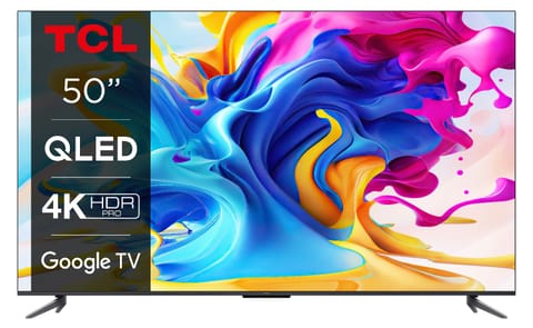 ⁨TCL C64 50C643 TV 127 cm (50") 4K Ultra HD Smart TV Wi-Fi Black⁩ at Wasserman.eu