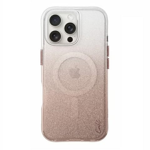 UNIQ etui Coehl Lumino iPhone 16 Pro Max 6.9" Magnetic Charging różowo złoty/rose gold w sklepie Wasserman.eu