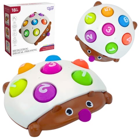 ⁨WOOPIE Jeżyk Pop-it Cyferki Fidget Toys⁩ w sklepie Wasserman.eu