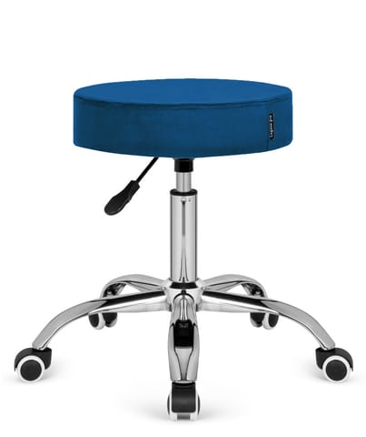 Krzesło obrotowe SIMPLE OFFICE BLUE VELVET w sklepie Wasserman.eu