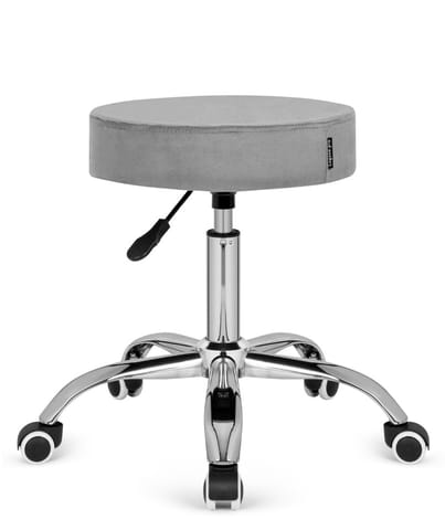 Krzesło obrotowe SIMPLE OFFICE GREY VELVET w sklepie Wasserman.eu