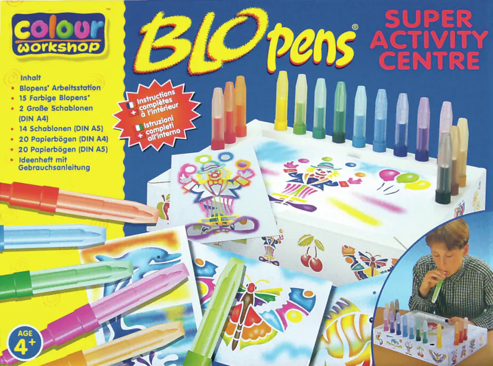 ⁨BLOPEN JP810 "Super Activity Centre" 1500/15 + 16 szablonów CENTROPEN⁩ w sklepie Wasserman.eu