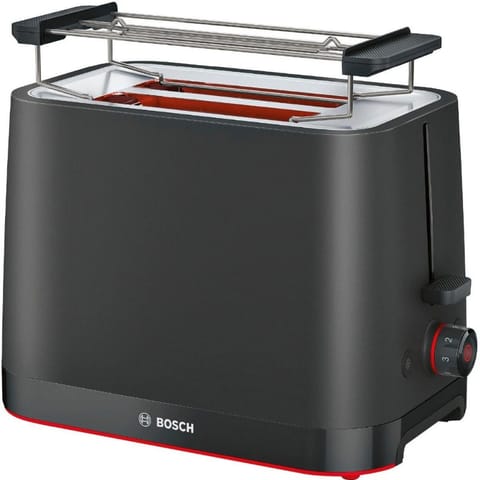 ⁨Bosch TAT3M123 toaster 2 slice(s) 950 W Black⁩ at Wasserman.eu