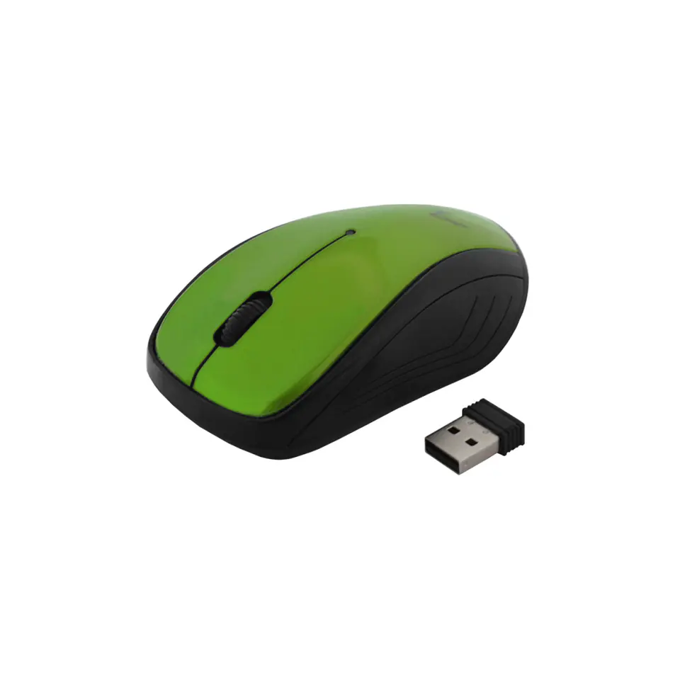 ⁨ART WIRELESS-OPTICAL USB MOUSE AM-92F green⁩ at Wasserman.eu