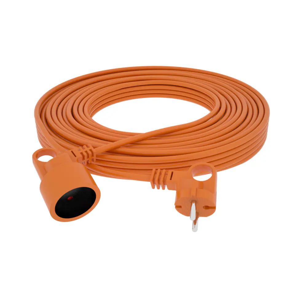 ⁨GARDEN EXTENSION CABLE ACAR 2x1,5 250V/16A 20M orange⁩ at Wasserman.eu